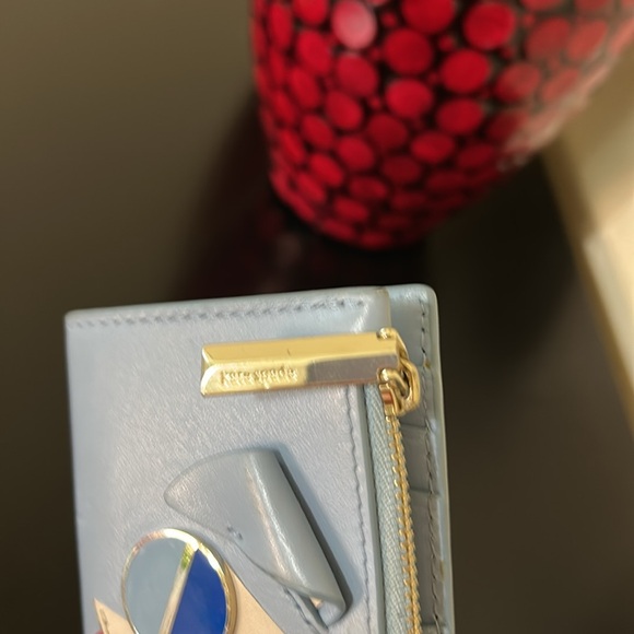 Kate Spade Spademals Mod Dog Slim Bifold Wallet - Picture 4 of 13